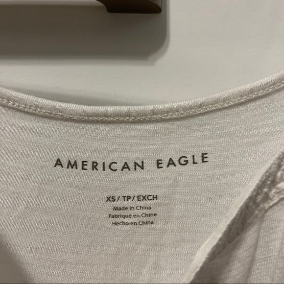 American Eagle White Tank Top - Picture 5 of 5